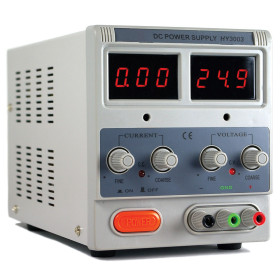 HY3003 Linear DC Laboratory Power Supply, 0-30V, 0-3A - BiF Electronic