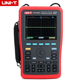 UTD1062C Handheld oscilloscope, multimeter, 2 channels, 60MHz, 250 Msa/s - BiF Electronic