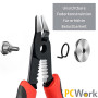 PCW04A 2in1 Wire Cutter, Wire Stripper