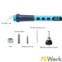 PCW09B Digital soldering iron, adjustable, with temperature setting, 90W