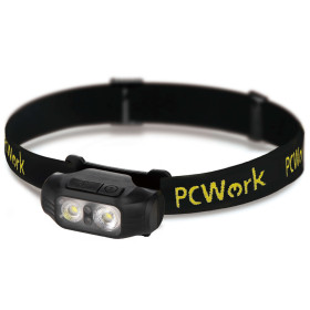 PCW12A LED Headlamp Head Torch Hybrid Rechargeable 200lm