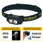 PCW12A LED Headlamp Head Torch Hybrid Rechargeable 200lm