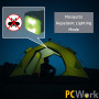 PCW12B LED Outdoor Head Torch Headlamp Rechargeable 200lm