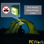 PCW12B LED Outdoor Head Torch Headlamp Rechargeable 200lm