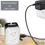 PCW12C LED Outdoor Head Torch Headlamp Rechargeable 380lm