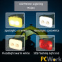 PCW12C LED Outdoor Head Torch Headlamp Rechargeable 380lm