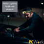 PCW12D LED Headlamp Head Torch Professional IPX6 300lm