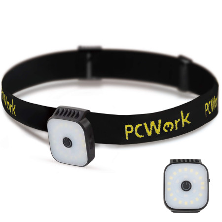 PCW12E Clip Headlamp Head Torch Rechargeable 200lm