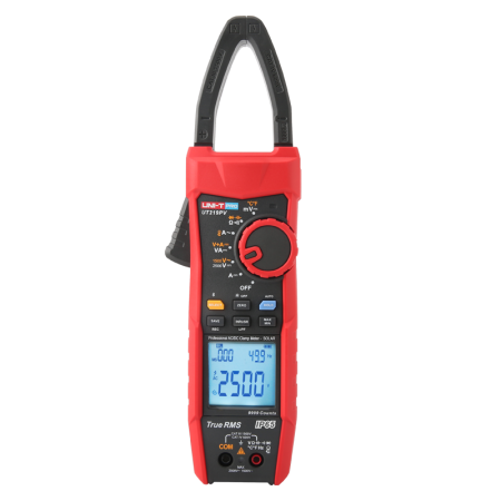 UT219PV Clamp meter for photovoltaics 2500V DC 1000A IP65 Bluetooth LPF