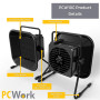 PCW10C Soldering fume extractor ESD-safe, smoke absorber, activated carbon