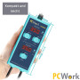 Station de soudage à air chaud 2-en-1 PCW09C, 650 W, 2 canaux