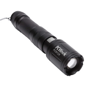 PCW12H LED Flashlight Rechargeable Hybrid 650lm Zoom Waterproof