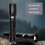 PCW12H LED Flashlight Rechargeable Hybrid 650lm Zoom Waterproof