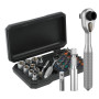 PCW08L Precision Ratchet Set, 42 Pieces, Electronics Repair, Bicycle Repair