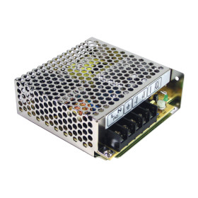 RQ-50B Switching power supply, closed, 45,5W, 5V, 12V, -5V, -12V, MEAN WELL