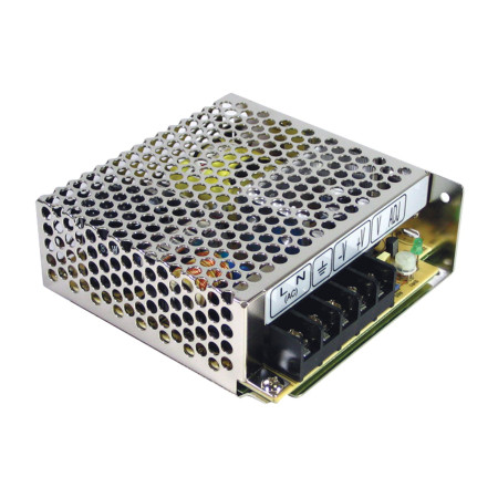 RQ-50C Switching power supply, closed, 50W, 5V, 15V, -5V, -15V, MEAN WELL