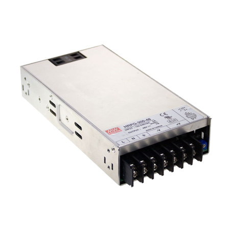 HRPG-300-48 Switching power supply, closed, 336W, PFC 48V, 7A, MEAN WELL