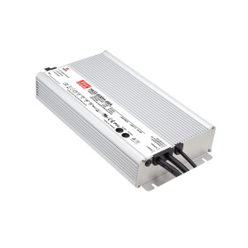 HLG-600H-12A LED driver, IP65 480W, 12V, 40A CV+CC, MEAN WELL
