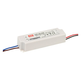 LPC-20-700, driver LED, Classe 2, 9-30 V, 700 mA CC, MEAN WELL