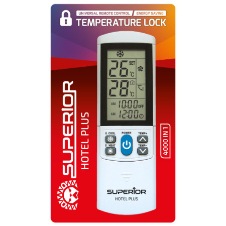 SUPERIOR Hotel Plus Universal Remote Control (SUPCU004)