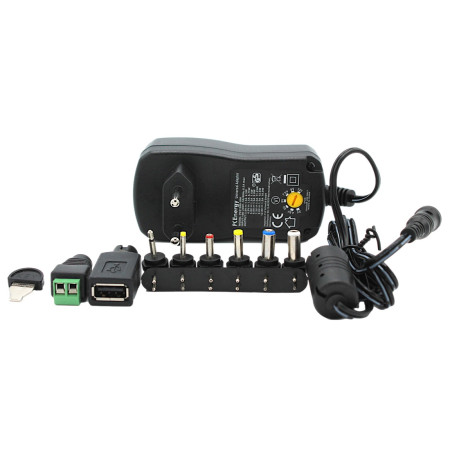 PCE1000-UNI Universal Power Supply, 3-12V, 1A, 12W