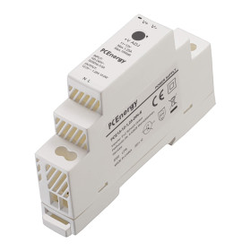 PCE15-12-1,25-DIN-S DIN Rail Power Supply, Slim, 15W, 12V, 1,25A