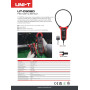 UNI-T UT-CS09D Flex Clamp Sensor - 3000A AC, 18-inch Rogowski Coil, CAT IV 600V