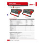 UNI-T UT802 Bench Multimeter - True-RMS, 20,000 Counts, Temperature Measurement