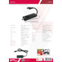 JOLLY LINE JL43703 DVB-T2 HD Decoder - Integrated HDMI Cable - TV USB Power