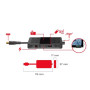 JOLLY LINE JL43703 DVB-T2 HD Decoder - Integrated HDMI Cable - TV USB Power