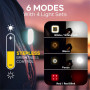 MEOLINQ Light01 - Flexible 500 Lumen LED Lamp with Fabric - Magnetic Mount