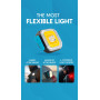 MEOLINQ Light01 - Flexible 500 Lumen LED Lamp with Fabric - Magnetic Mount