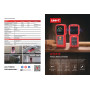 UNI-T UT377C - Appareil de mesure de l'humidité du bois sans broches - Non destructif
