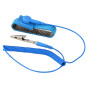 ZD-152B ESD wrist strap (Metall), 1.5m, blue