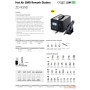 ZD-939D ESD hot air station 320W 160-480°C 24L/min ESD-safe