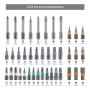 PCWork PCW08K Precision Ratchet Set - 42-in-1 Magnetic Screwdriver Kit