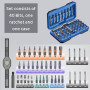 PCWork PCW08K Precision Ratchet Set - 42-in-1 Magnetic Screwdriver Kit