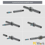 PCWork PCW08K Precision Ratchet Set - 42-in-1 Magnetic Screwdriver Kit
