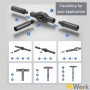 PCWork PCW08K Precision Ratchet Set - 42-in-1 Magnetic Screwdriver Kit