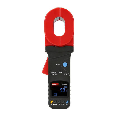 UNI-T UT276A+ Clamp Earth Ground Tester - Non-Intrusive Measurement - 0.01Ω Resolution