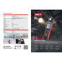 UT381A Professional Lux Meter, Light Meter, Bluetooth, Light Meter with Probe, Photometer