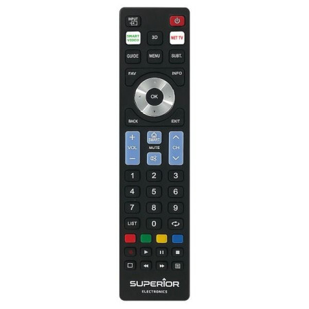 SUPERIOR Ready5 Smart – Universal Remote Control For LG, Samsung, Sony, Philips - Panasonic (SUPTRB019)