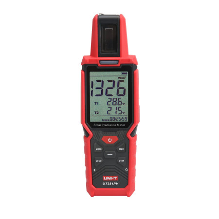 UNI-T UT381PV Solar Irradiance Meter with Bluetooth - Tilt Sensor