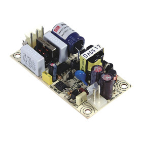 PS-05-12 Alimentation à découpage, châssis ouvert, 5,4 W, 12 V, 0,45 A, MEAN WELL