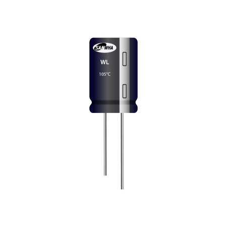 WL 220UF 35V 105° Low ESR