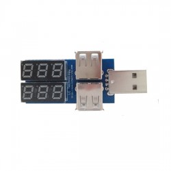 USB voltage detection and current detection module