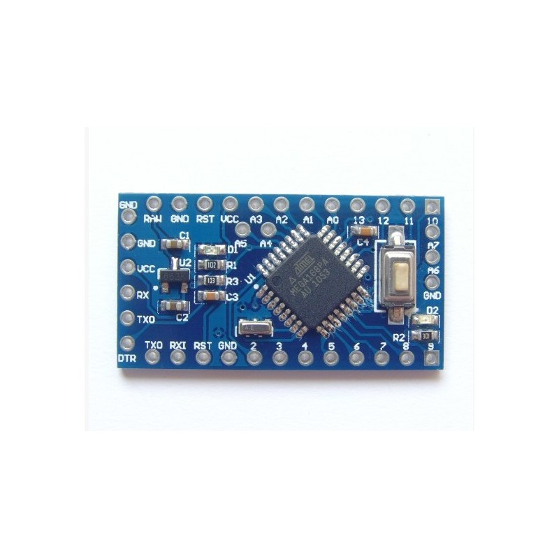 Arduino Pro Mini(c)  based modified ATmega168 AVR core board development board