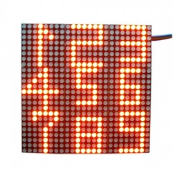 MAX7219 9 in 1 dot matrix module 24 x24 dot matrix display driver module