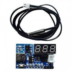 NTC temperature measurement development board with NTC temperature sensor