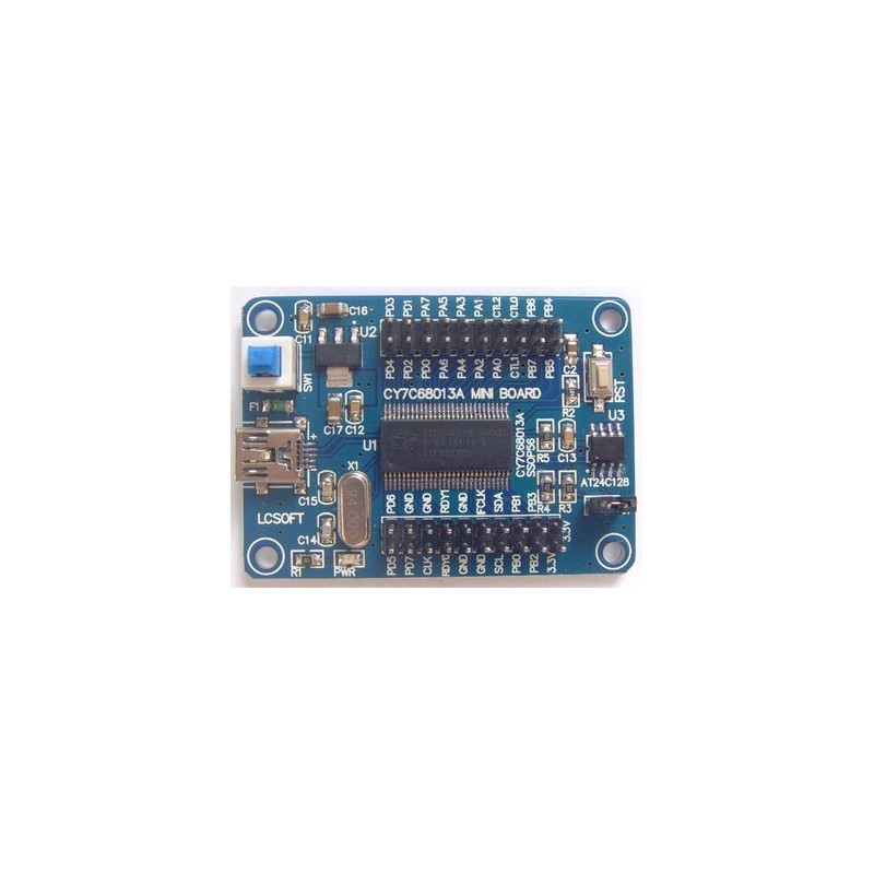 CY7C68013A-56 EZ-USB FX2LP USB2.0 Develope Board Module Logic Analyzer EEPROM 
